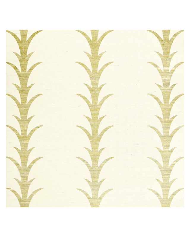 Acanthus stripe filigree wallpaper schumacher