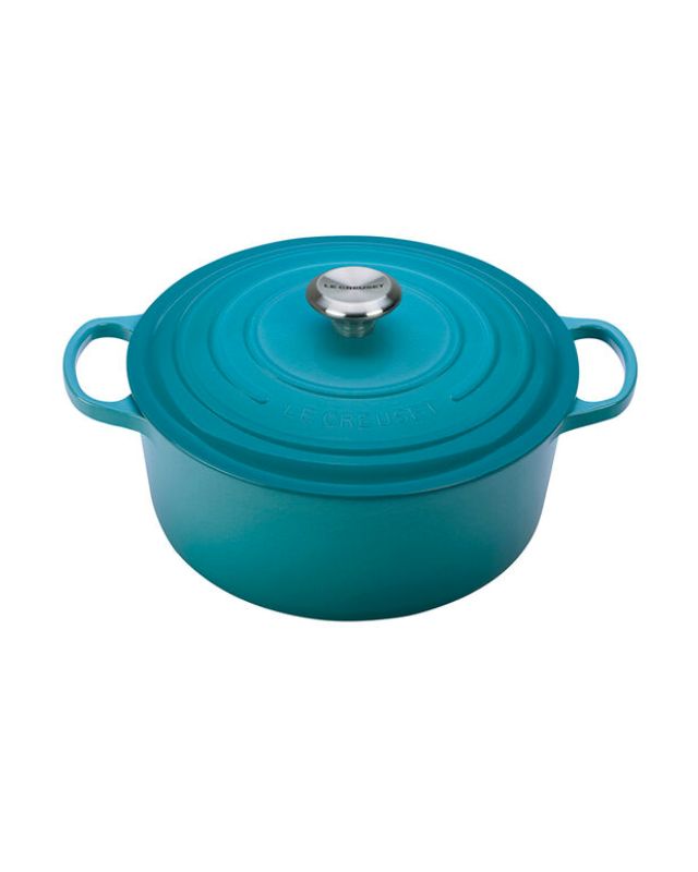 Le Creuset Carribean Round Dutch Oven Le creuset carribean round dutch oven