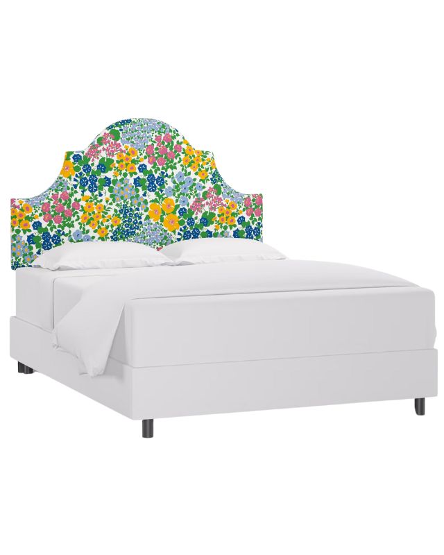 Million Flowers Fuchsia Regency Headboard Million flowers fuchsia regency headboard