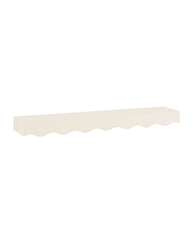 Scallopped Tulette Shelf Scallopped tulette shelf