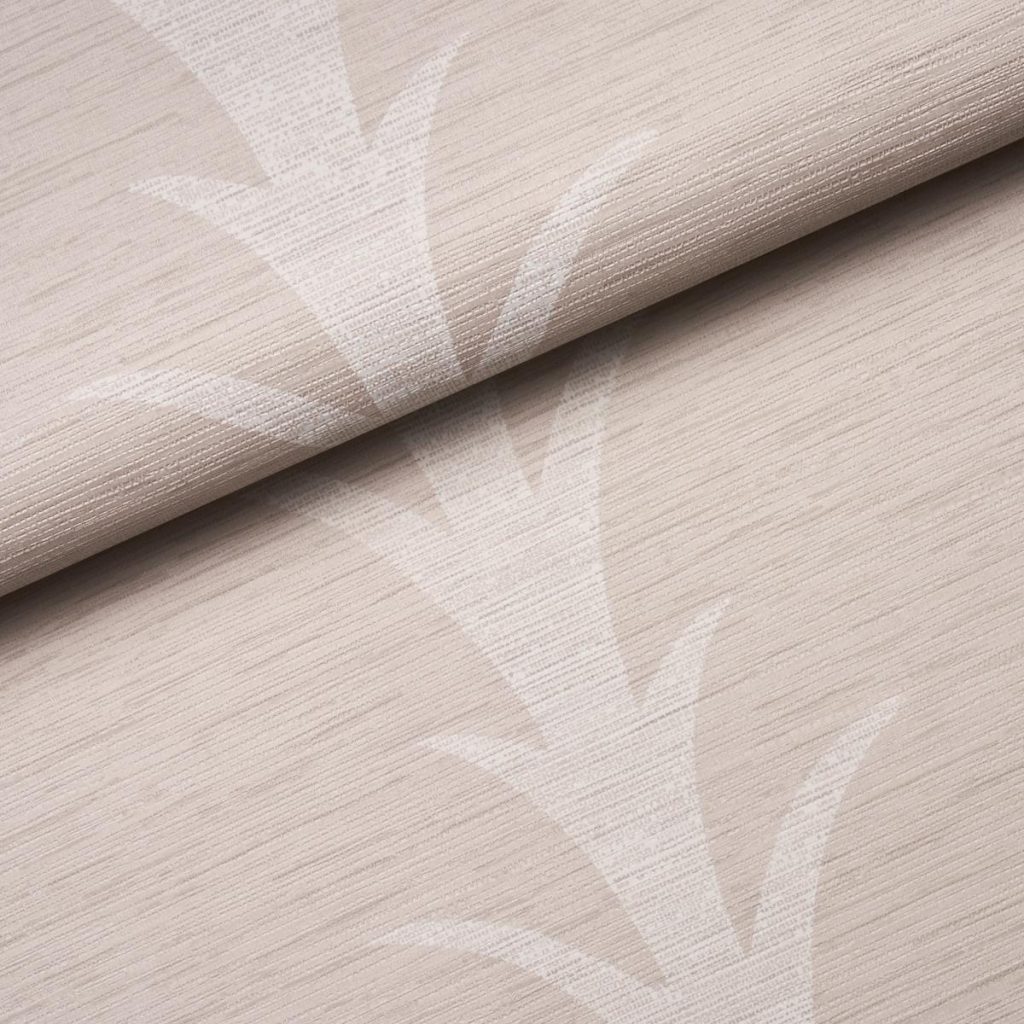 Schumacher acanthus stripe wallpaper