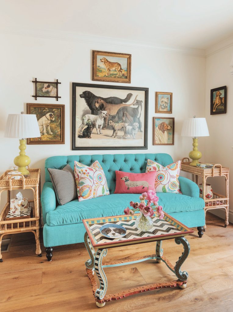 Emma stone spanish style sitting room