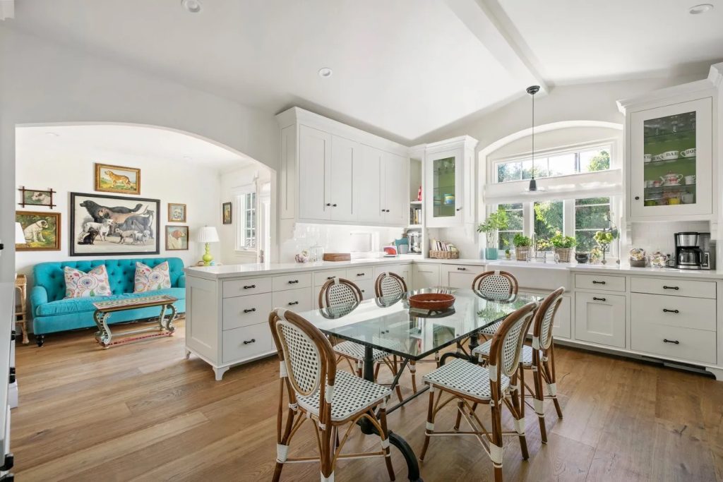 Emma stone spanish style sitting room from kitchen
