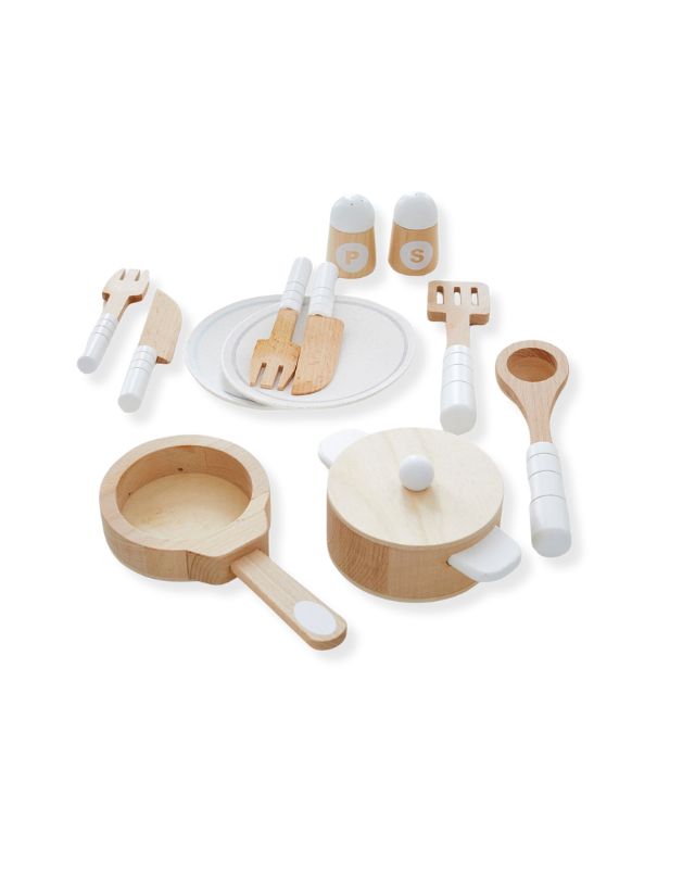 Wooden Cooking And Eating Set Wooden cooking and eating set