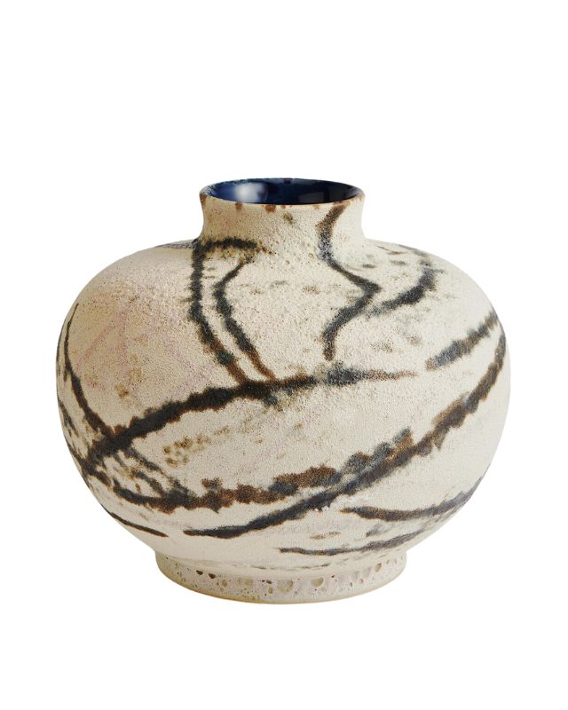 Amelia Stone Swirl Vase Amelia stone swirl vase