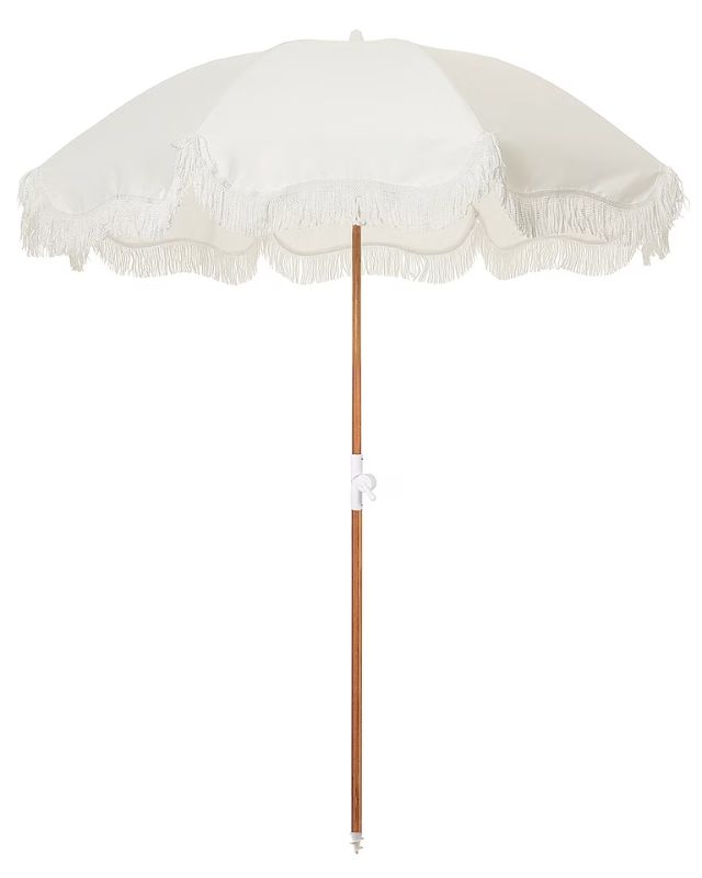 Fringe beach umbrella kacey musgraves picnic inspired