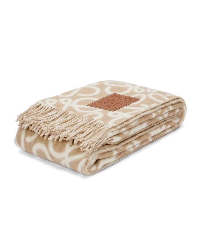 Loewe Anagram Jacquard Throw Loewe anagram jacquard throw