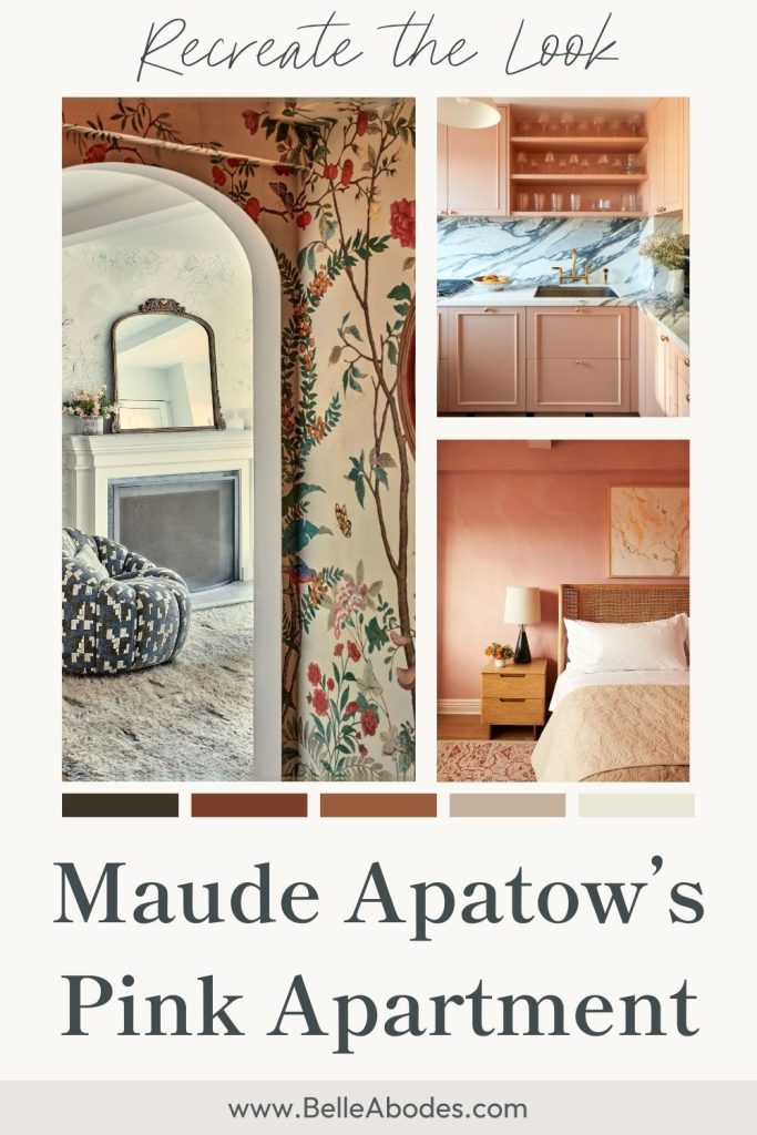 Recreate the look maude apatow's pink apartment
