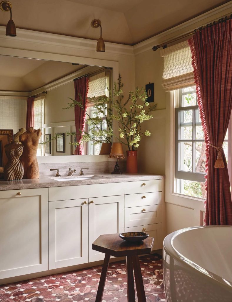 Emma roberts hollywood home bathroom recreate the look