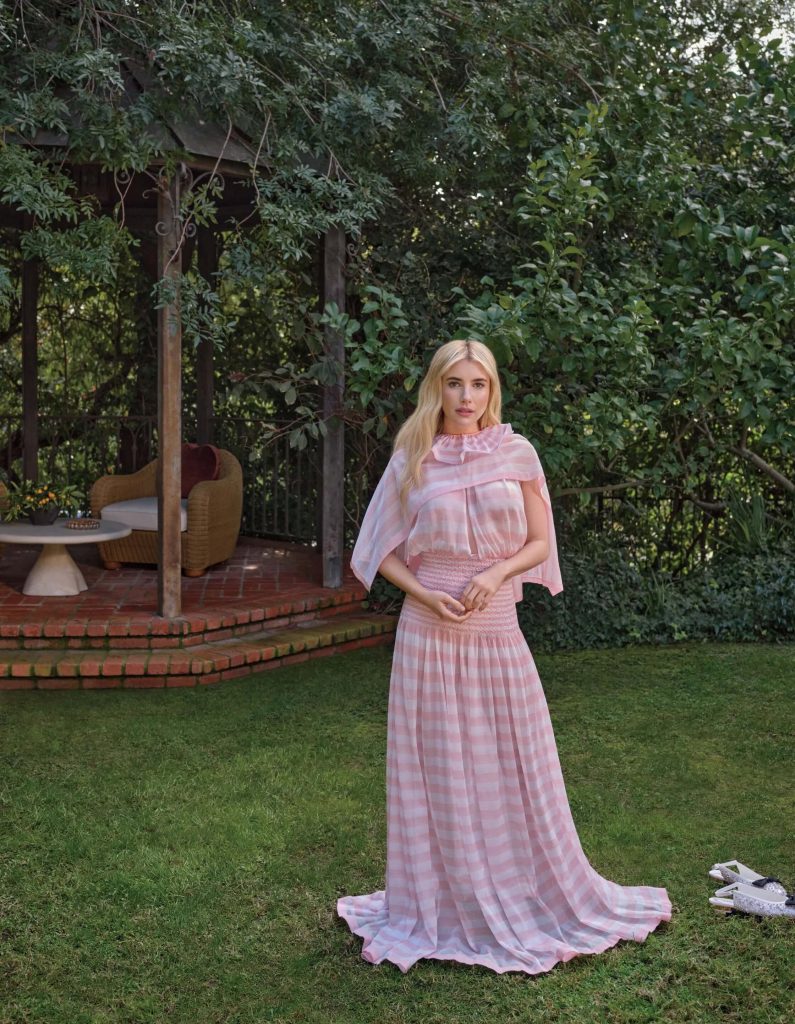 Emma roberts hollywood home exterior get the look