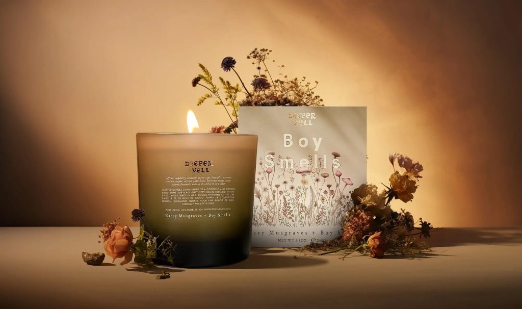 Kacey musgraves + boy smells candles collaboration