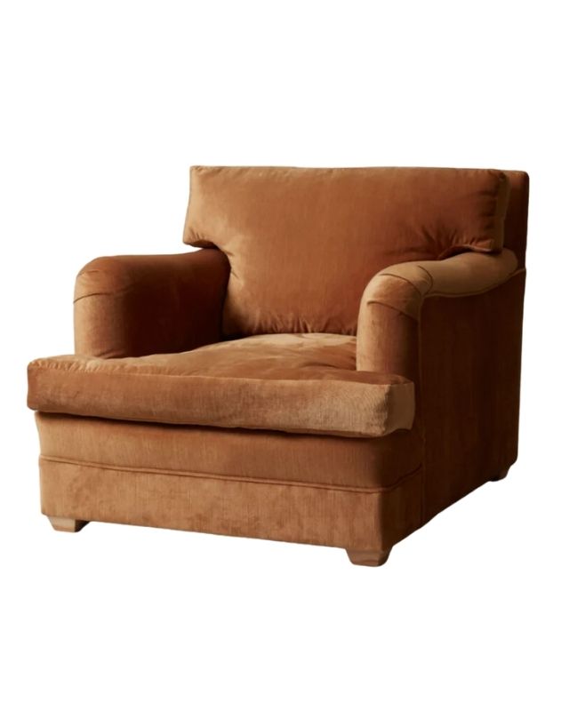Louisa club chair emma roberts home living room get the look