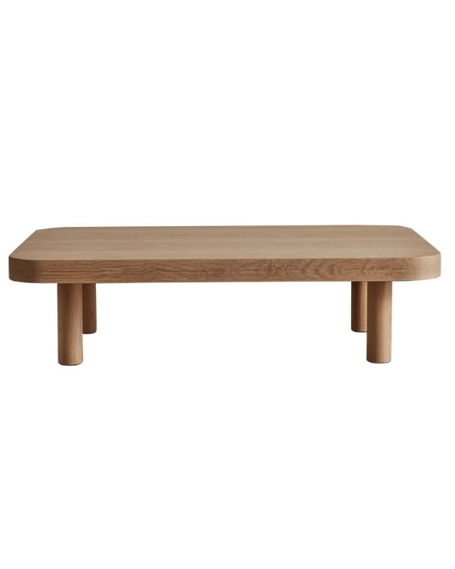 Radius coffee table emma roberts home living room get the look