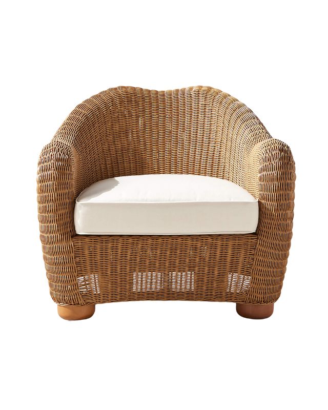 Bacio rattan lounge chairs emma roberts home