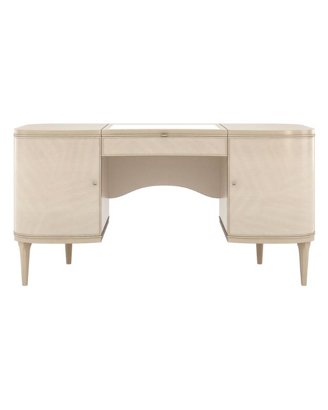 Beige vanity desk emma roberts home bathroom recreate the look