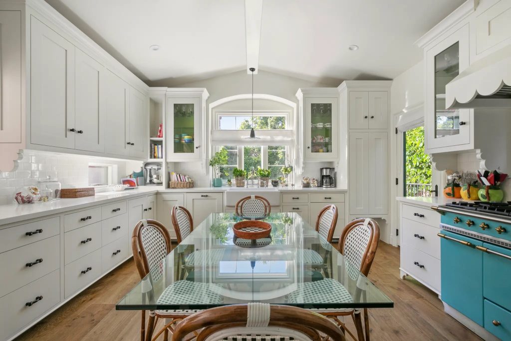 Emma stone spanish style house kitchen recreate the look