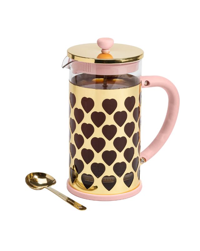 Paris hilton pink french press coffee maker