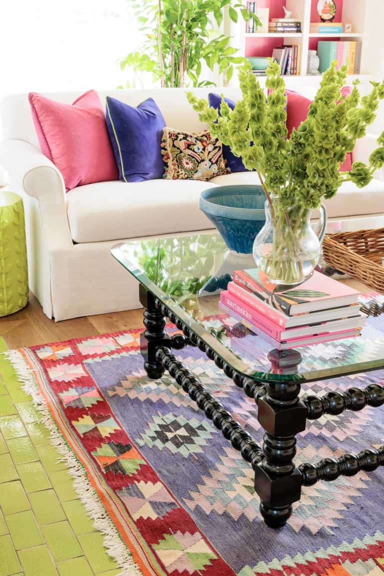 Emma stone spanish style house living room details