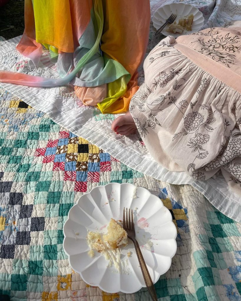 Kacey musgraves picnic instagram plate