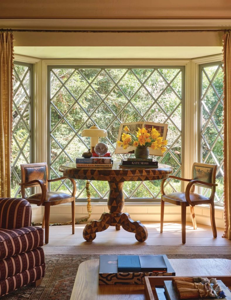 Emma roberts hollywood home living room window nook recreate the look