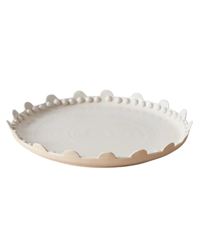 Flores ceramic serving platter emma roberts home kitchen get the look