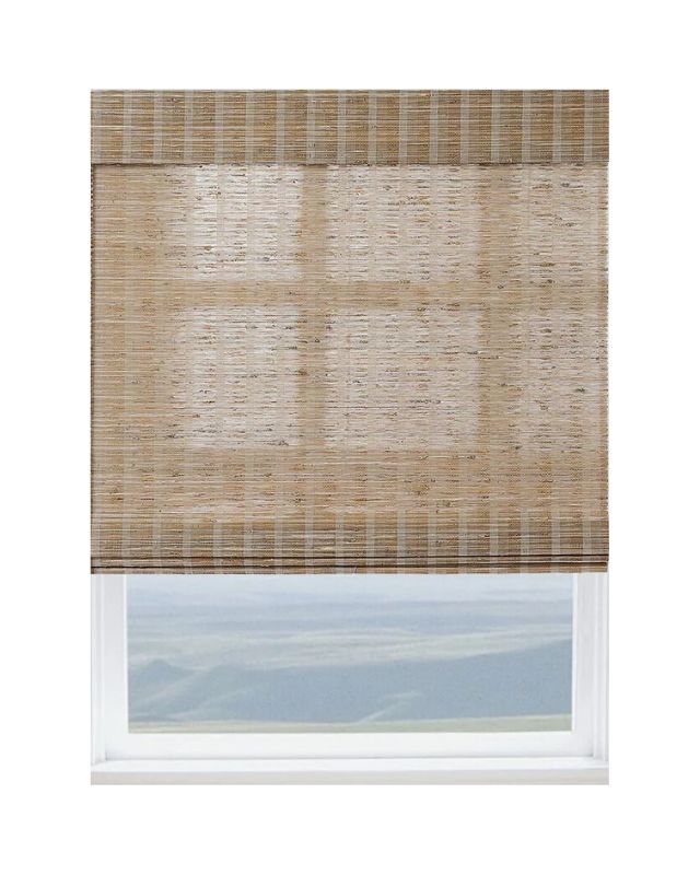 Natural woven shades