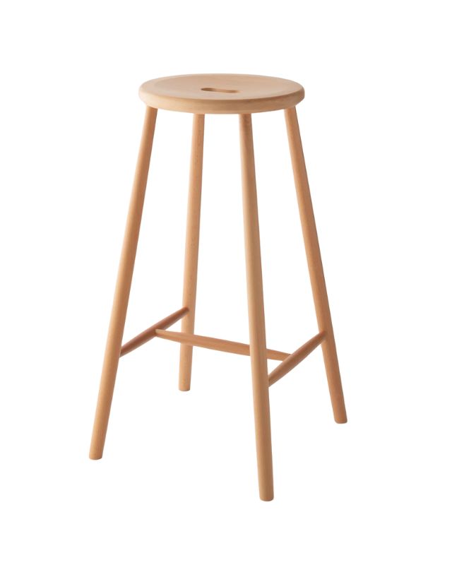 Wood counter stool emma roberts home kitchen get the look