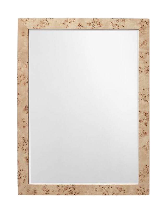 Adalynn burlwood rectangular wall mirror emma roberts home bathroom powder room