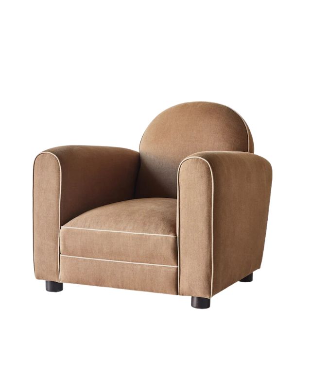 Club chair emma roberts home family room recreate the look