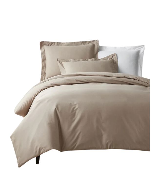 Cocoa beige duvet cover emma roberts home