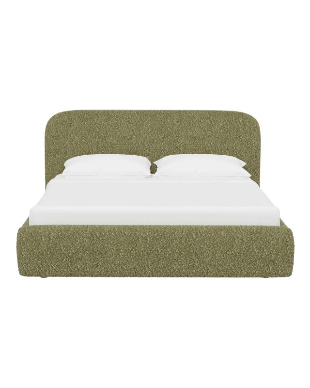 Green nabiha platform bed emma roberts home