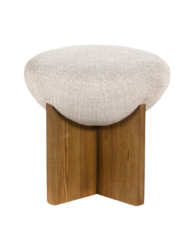 Yurewn round ottoman emma roberts home family room recreate the look